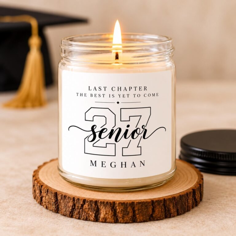 Home Candle gift for a graduate